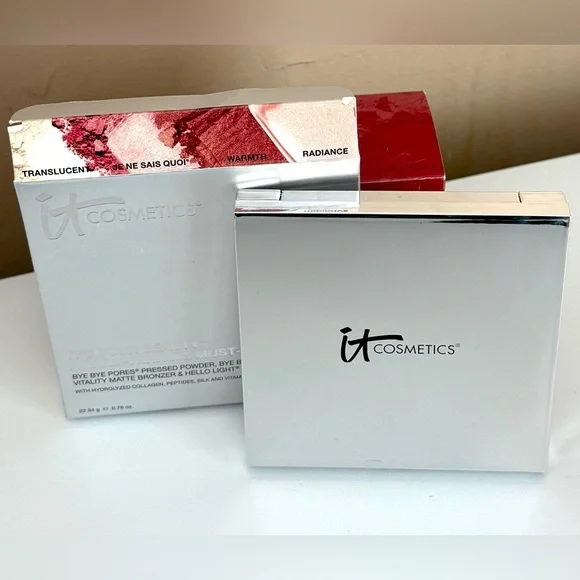 IT COSMETICS IT'S YOUR BEAUTY AWARD-WINNING MUST-HAVES PALETTE BRONZER, BLUSH + - Picture 1 of 6